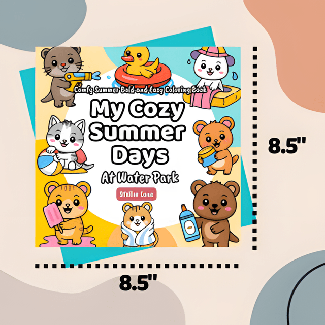 My Cozy Summer Days - At Water Park interior page 1