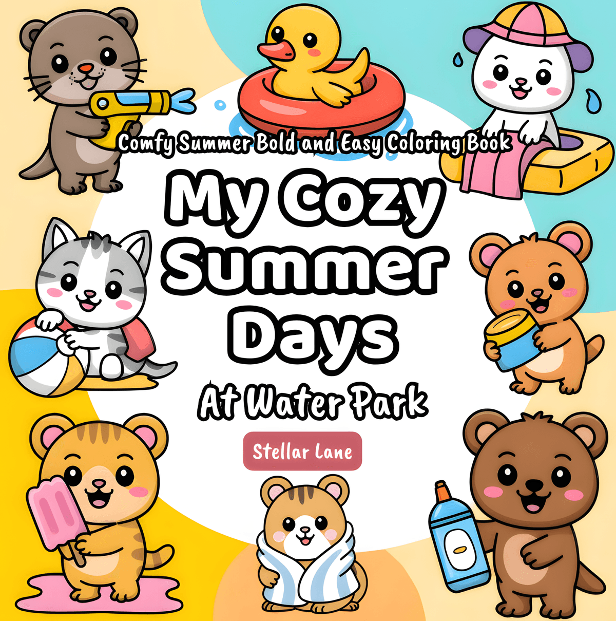 My Cozy Summer Days - At Water Park Cover