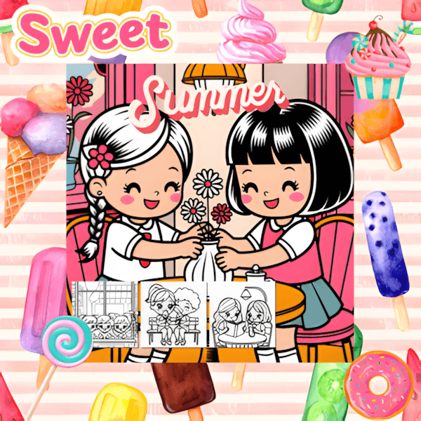 My Summer Style Cafe & Sweet Treats interior page 6
