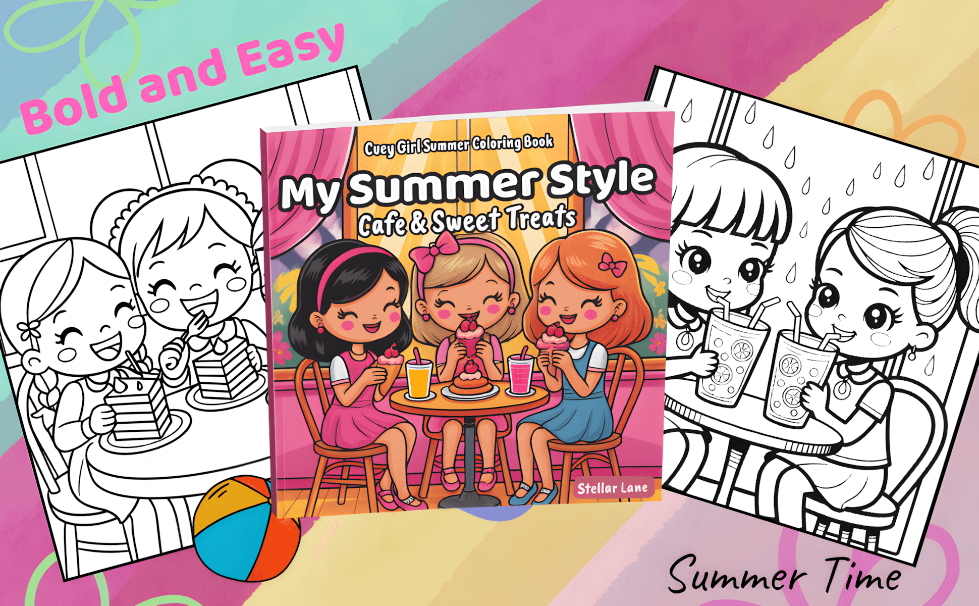 My Summer Style Cafe & Sweet Treats - Module 2 Mockup