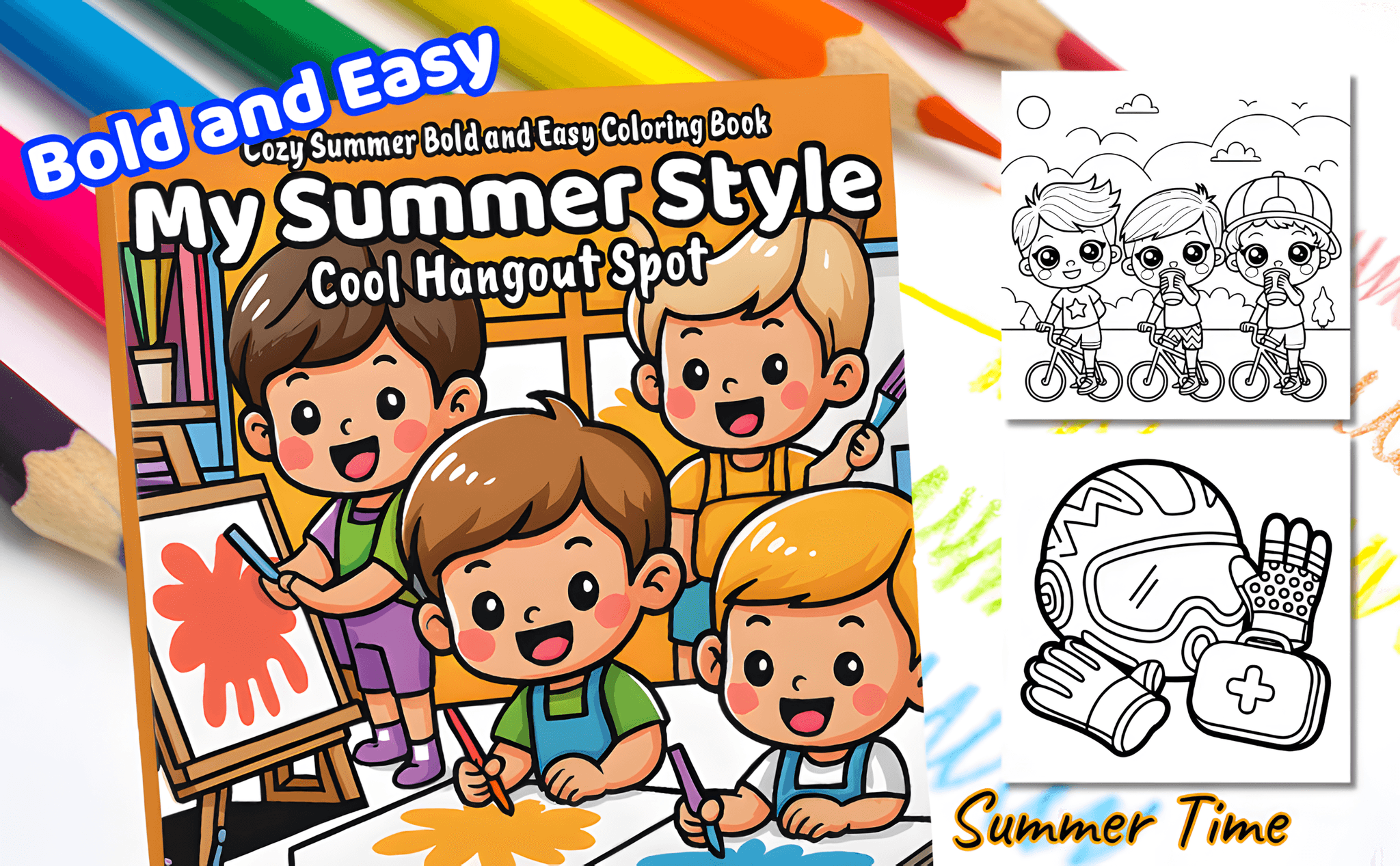 My Summer Style - Cool Hangout Spot - Module 2 Mockup