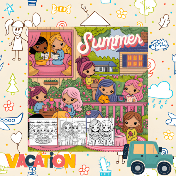 My Summer Style - Cozy Vacation Stay interior page 6