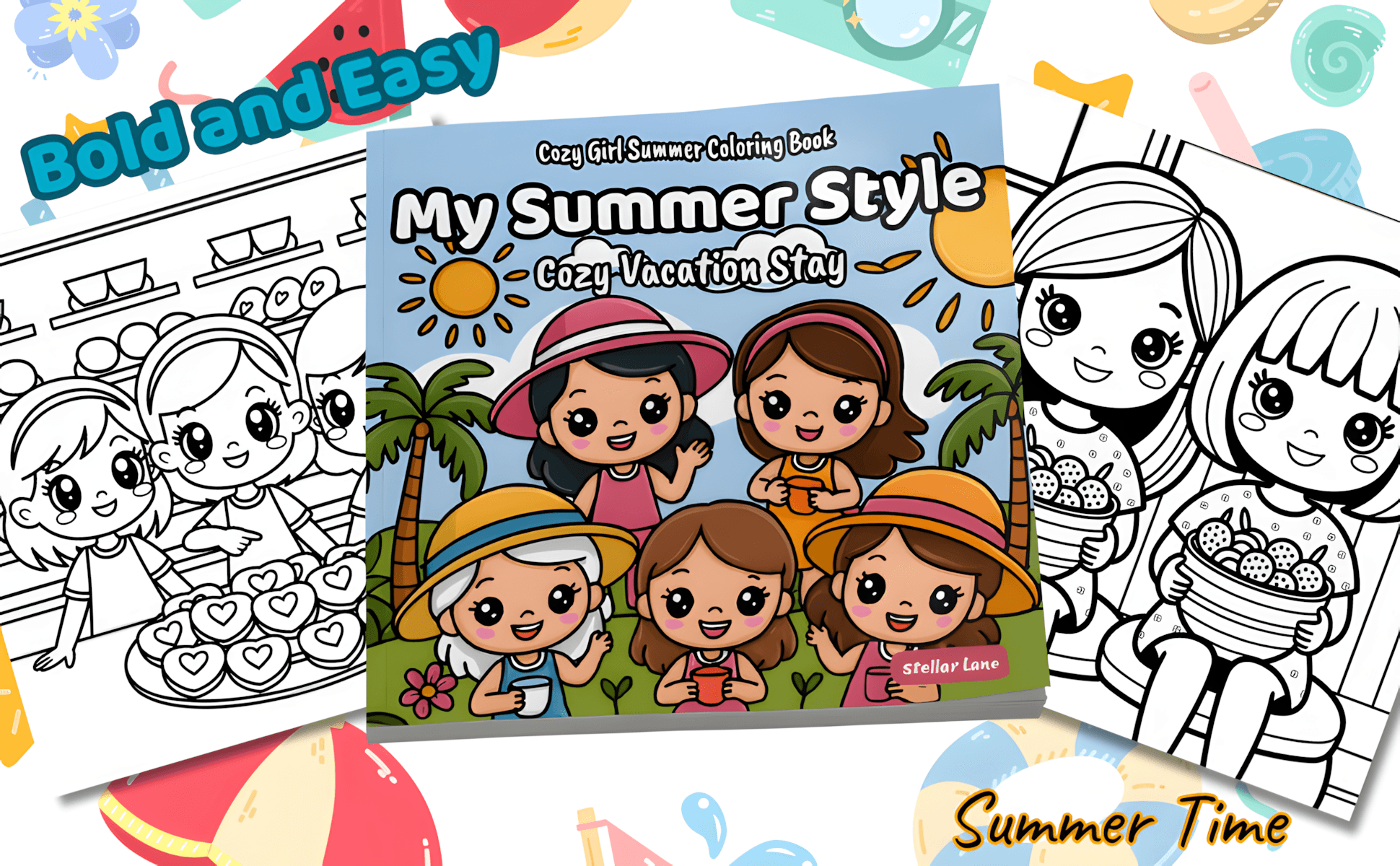 My Summer Style - Cozy Vacation Stay - Module 2 Mockup
