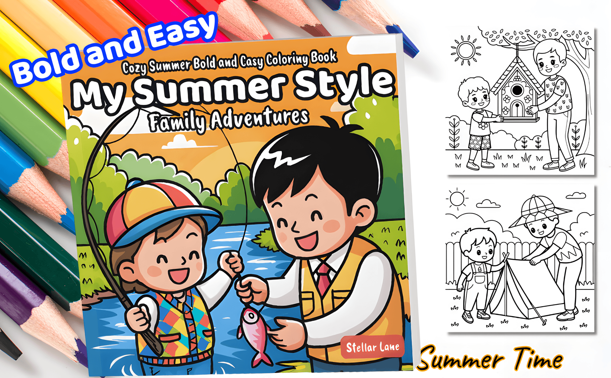 My Summer Style - Family Adventures - Module 2 Mockup