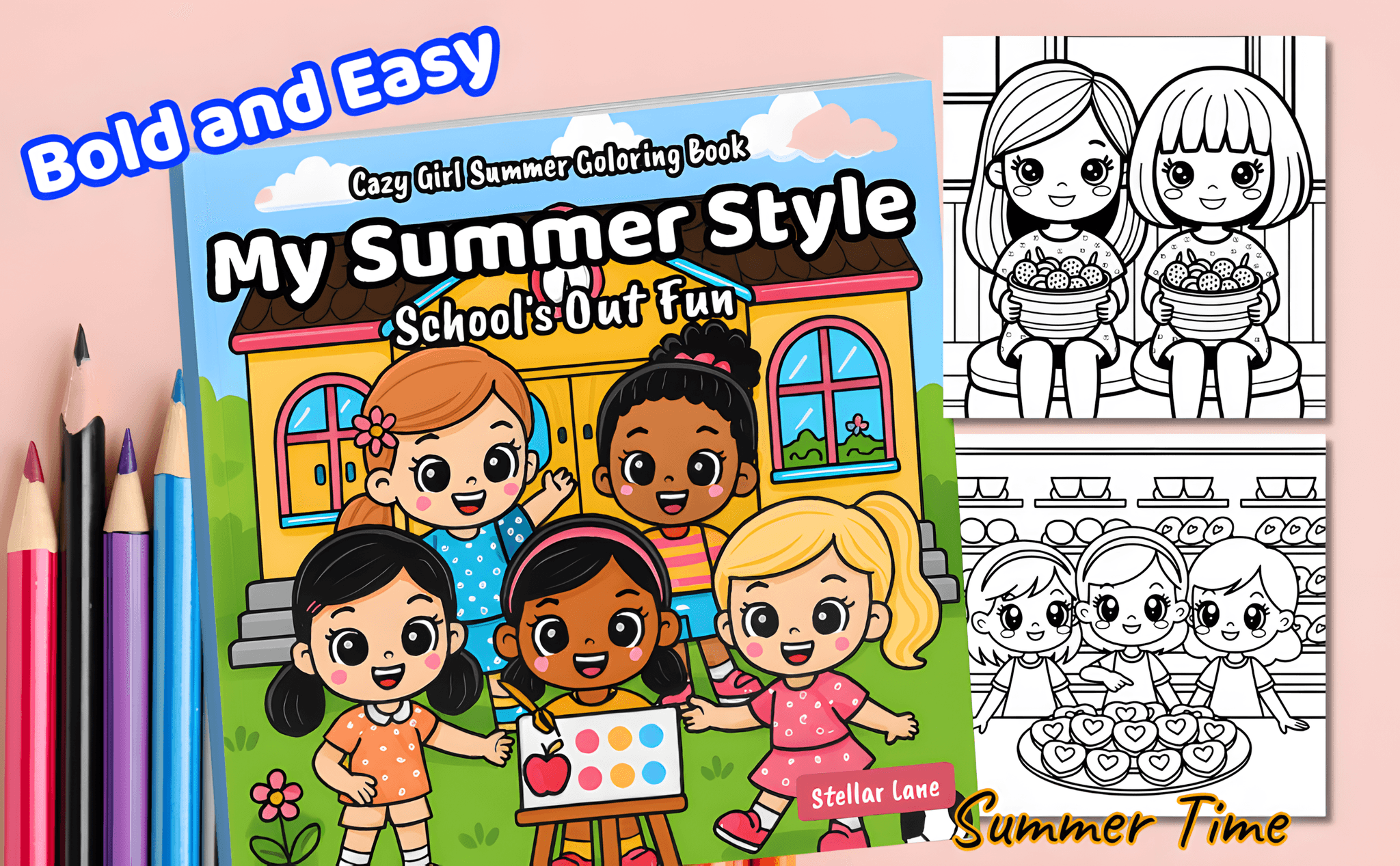 My Summer Style - School's Out Fun - Module 2 Mockup