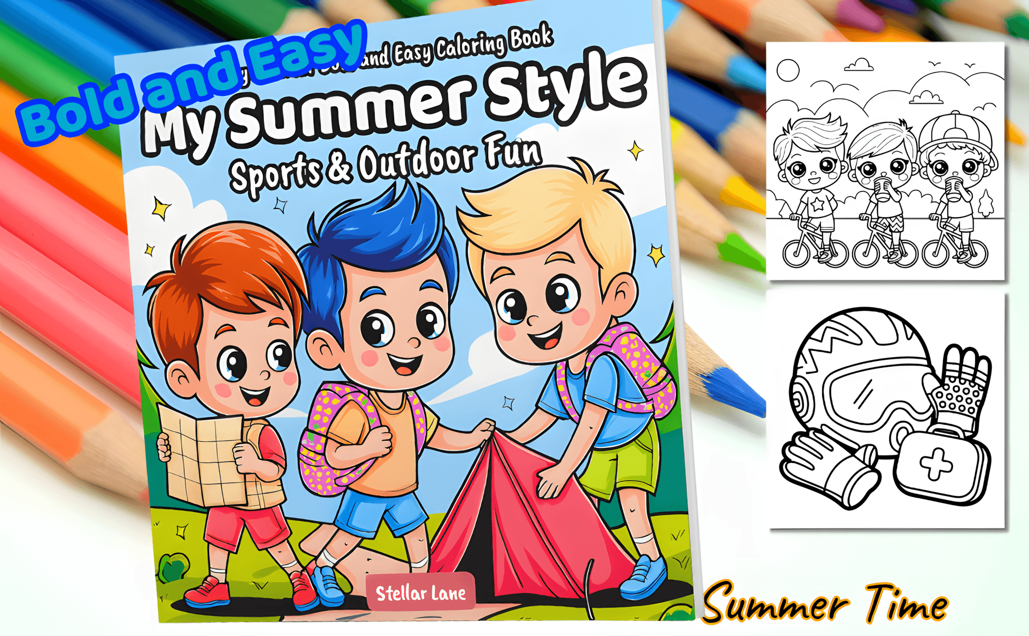 My Summer Style - Sports & Outdoor Fun - Module 2 Mockup