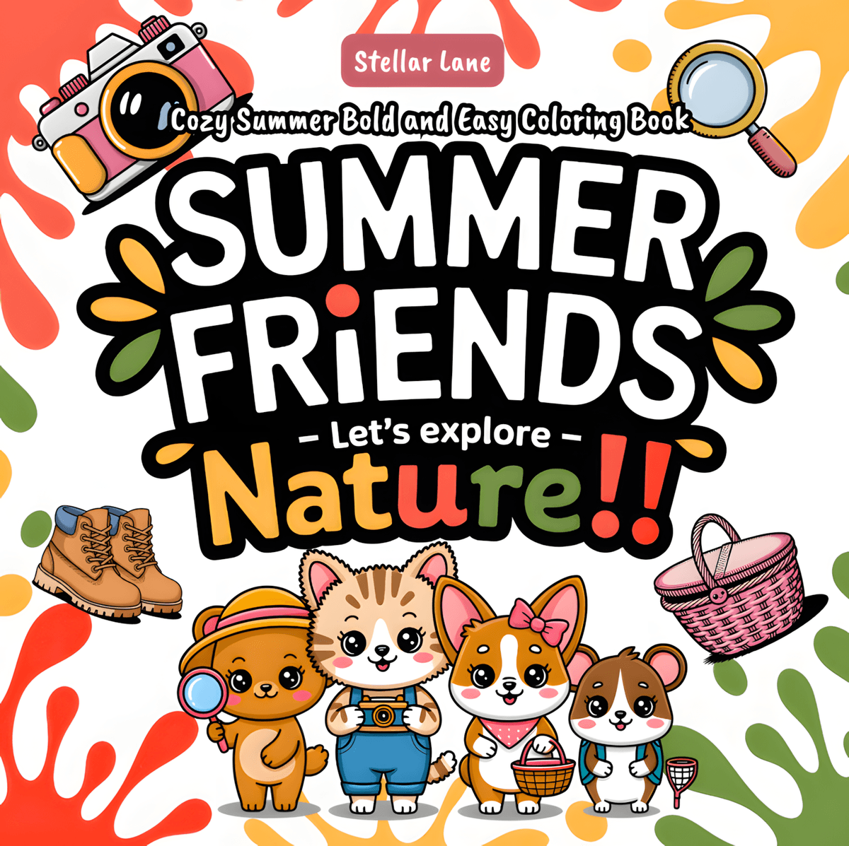 Summer Friends - Let's Explore Nature! Cover