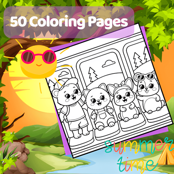Summer Friends - Summer Camp Stories interior page 4