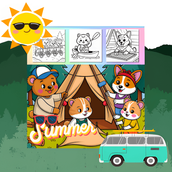 Summer Friends - Summer Camp Stories interior page 6