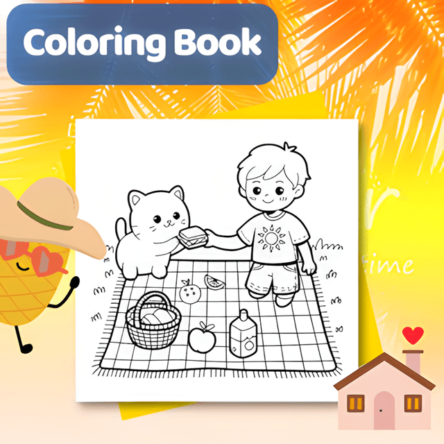 My Cozy Summer Days: Home Sweet Summer interior page 2