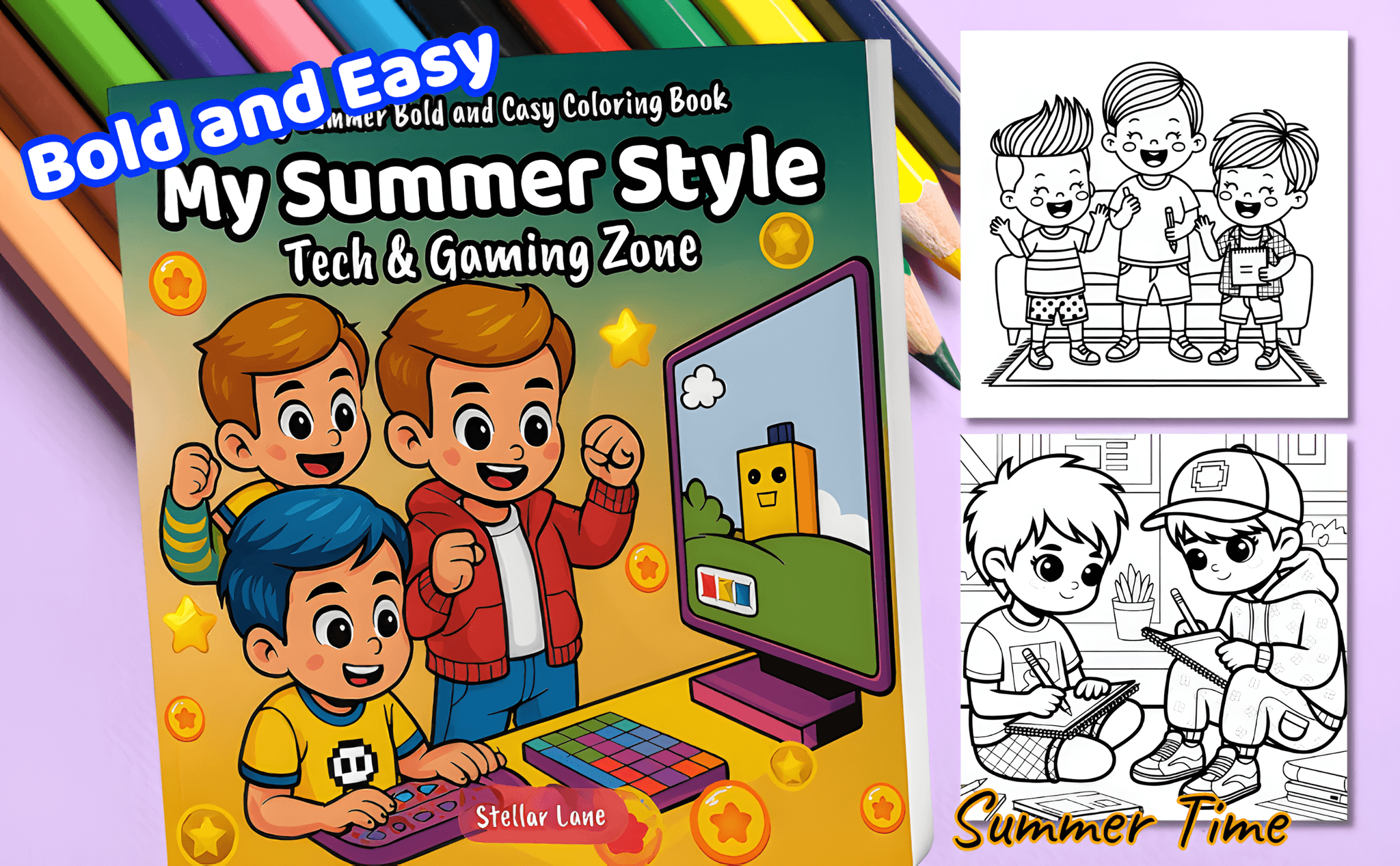 My Summer Style - Tech & Gaming Zone - Module 2 Mockup