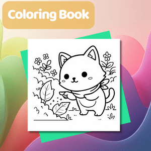 Kawaii Capybara Coloring Book The Case of the Missing Pillow interior page 2